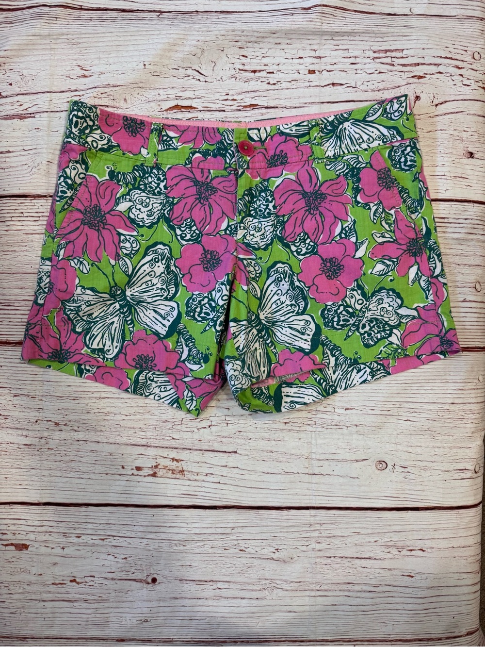 Lilly Pulitzer The Callahan Short in New Grern Bloomin & Cocooning Sz 10